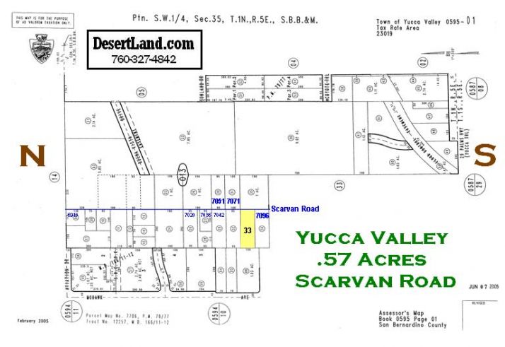 Scarvan Road, Yucca Valley, CA 92284
