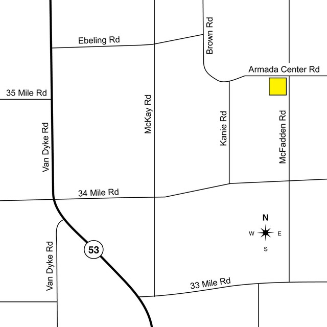 Armada Center Road, Armada, MI 48005