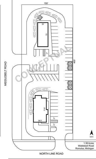 Middlebelt Road, Romulus, MI 48174