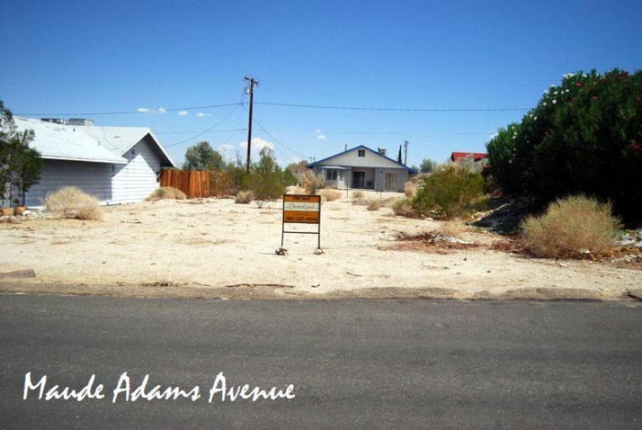 Lot #26 Maude Adams Ave., Twentynine Palms, CA 92277