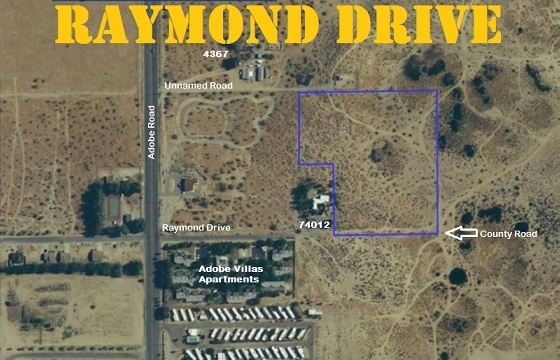 Raymond Dr, Twentynine Palms, CA 92277