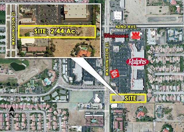 Washington Street, S. of 42nd Avenue, Indio, CA 92203