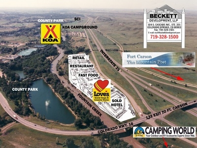 Lot 3 BB#1A, Bandley Dr (I-25 Frontage) and Office Circle, Fountain, CO 80817