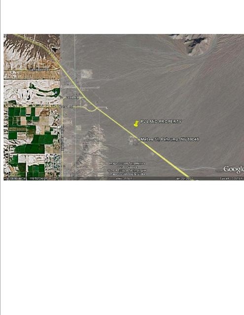 Mabes and Manse Road, Pahrump, NV 89048