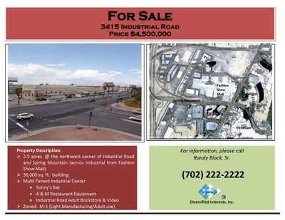 3415 Industrial Road, Las Vegas, NV 89109