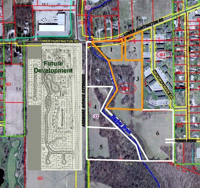 SE Corner of Ardmore Avenue and Lower Huntington Road, Fort Wayne, IN 46809