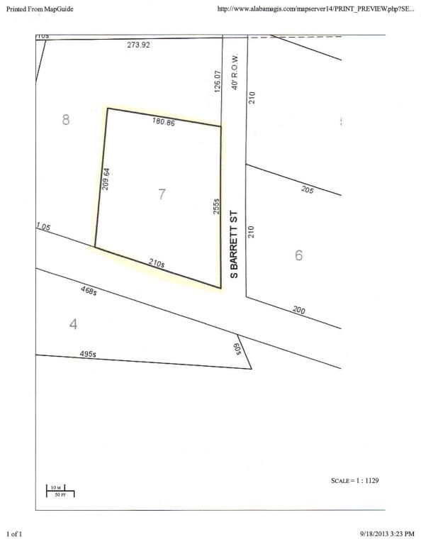 841 East South Street, Dadeville, AL 36853