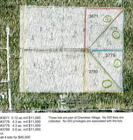 Lot #6, Big Oak Estates, Cherokee Village, AR 72529