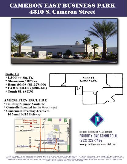 4310 South Cameron Street, Las Vegas, NV 89103