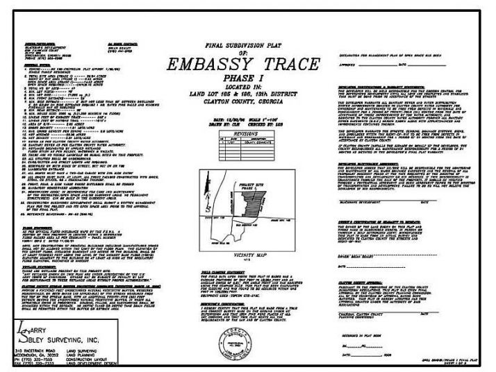 120 Lots Embassy Trace, Riverdale, GA 30296