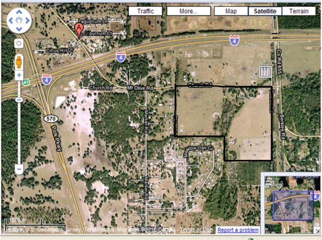 Mount Olive Rd, Polk City, FL 33868
