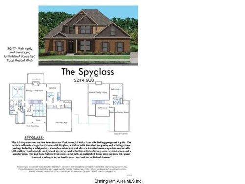 615 TENBURY LN, Cropwell, AL 35054