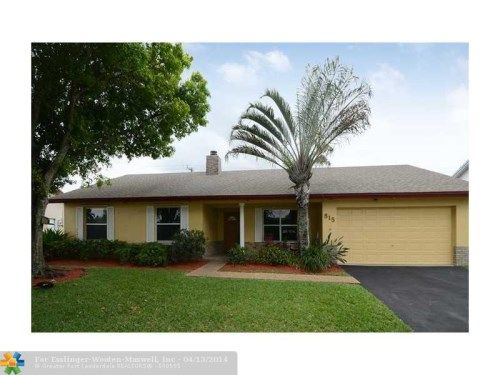 815 NW 135TH WAY, Fort Lauderdale, FL 33325