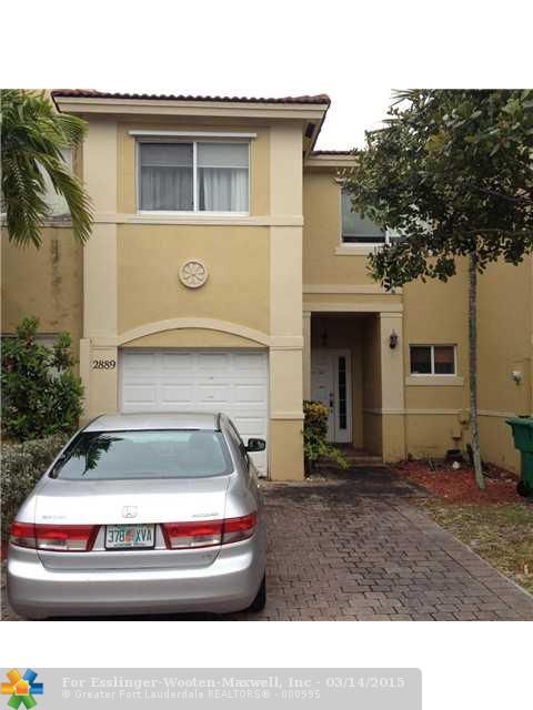 2889 SW 129TH AV # 2889, Hollywood, FL 33027